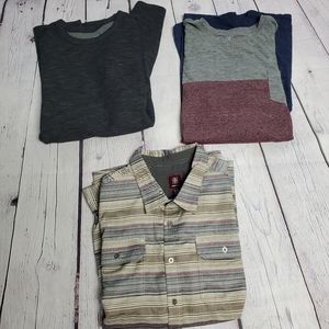 Men's 3XL shirt lot. Swiss tech & George. 215